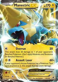 Manectric EX - XY - Phantom Forces - 23/119
