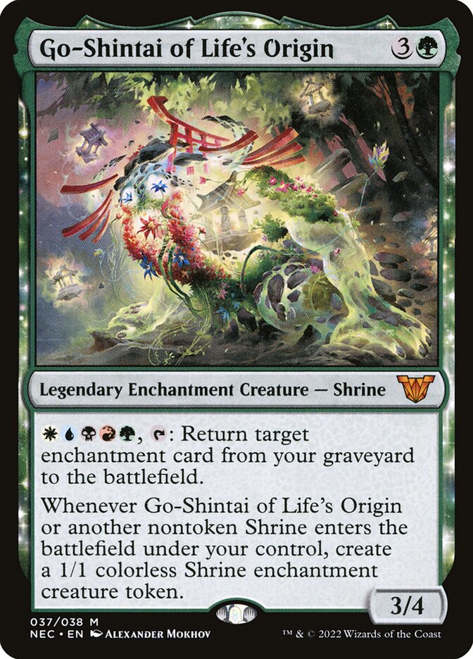 Go-Shintai of Life's Origin - Neon Dynasty Commander #37