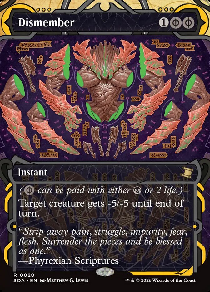 Dismember - Secrets of Strixhaven Mystical Archive #28