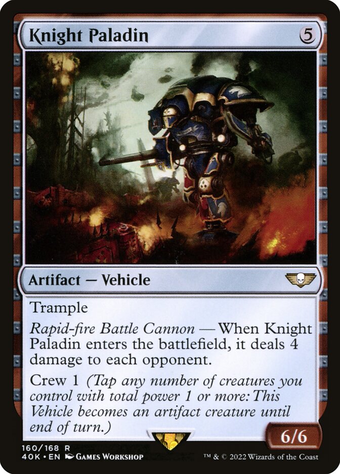Knight Paladin - Warhammer 40,000 Commander #160