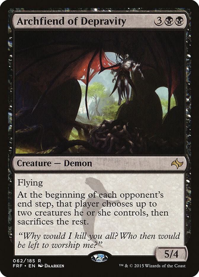 Archfiend of Depravity - Fate Reforged #62
