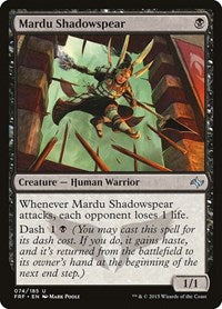 Mardu Shadowspear - Fate Reforged - 74