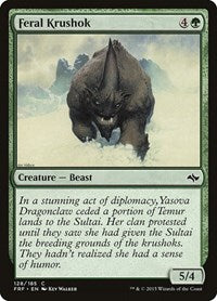 Feral Krushok - Fate Reforged - 128