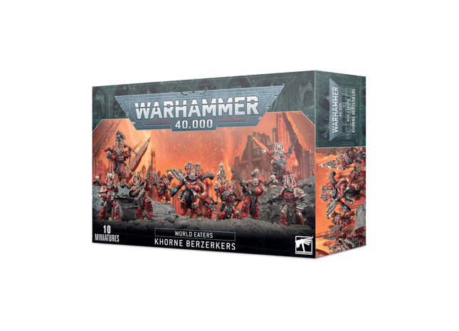 Games Workshop Warhammer 40K World Eaters Khorne Berserkers