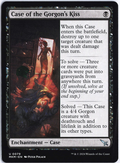 Case of the Gorgon's Kiss (b) U Murders at Karlov Manor 79 NM