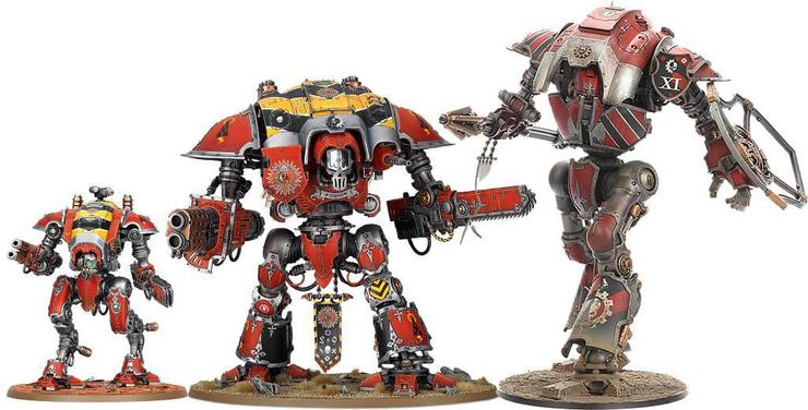Games Workshop Warhammer 40K: Imperial Knights - Knight Armigers