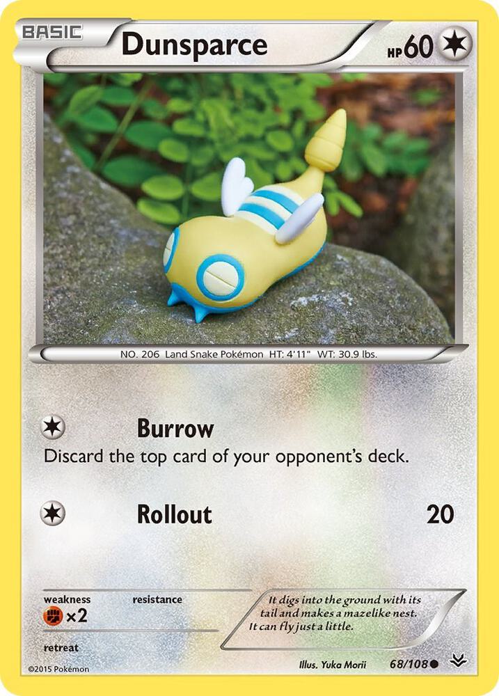 Dunsparce - XY - Roaring Skies #68/108