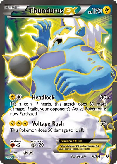 Thundurus EX #98