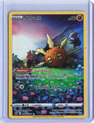 Solrock Ultra Rare Crown Zenith: Galarian Gallery GG15/GG70 NM