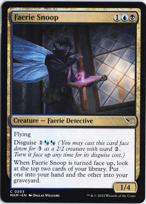 Faerie Snoop C Murders at Karlov Manor 203 NM