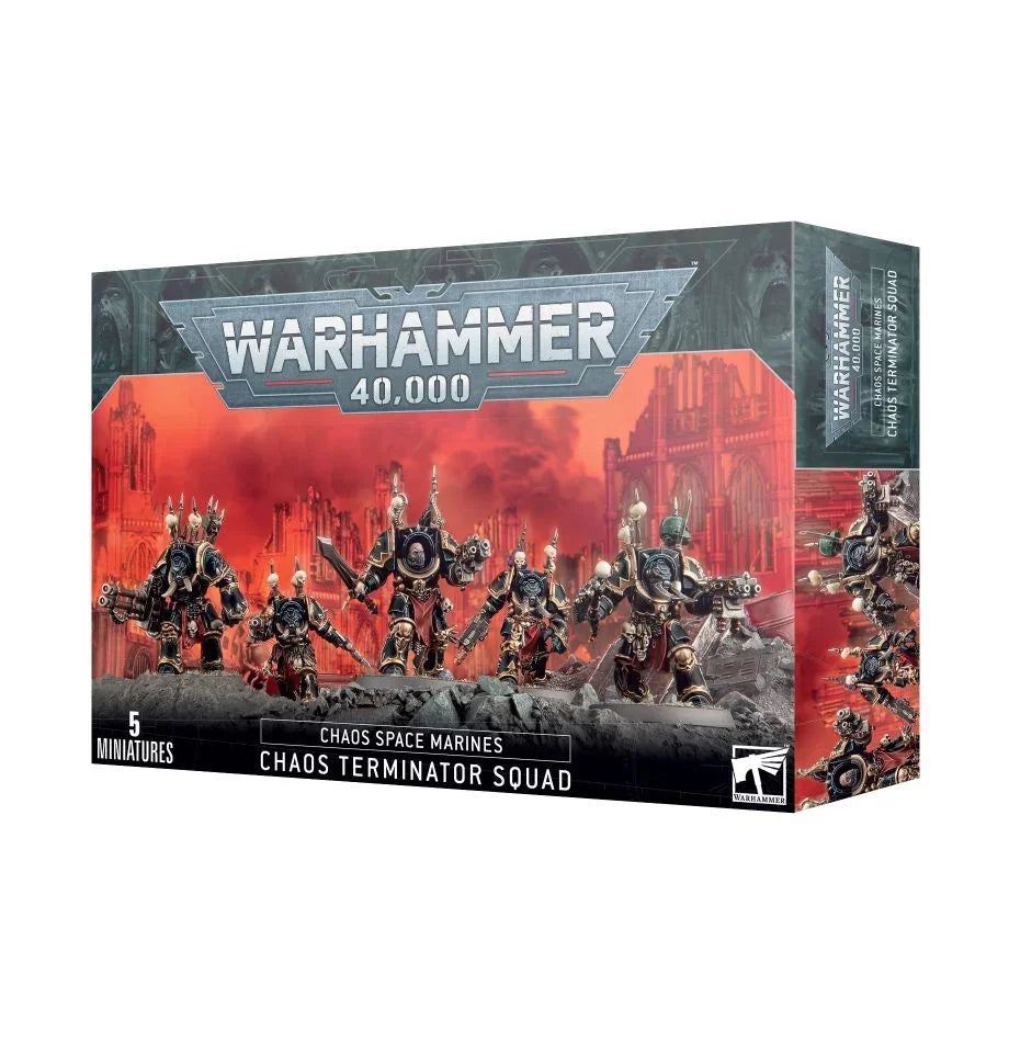 Warhammer 40000 Chaos Space Marines - Chaos Terminator Squad