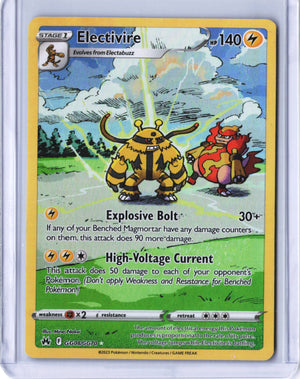 Electivire Ultra Rare Crown Zenith: Galarian Gallery GG08/GG70 NM