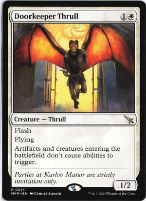 Doorkeeper Thrull R Murders at Karlov Manor 13 NM