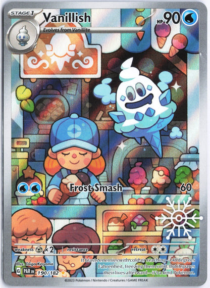 Vanillish Illustration Rare SV04: Paradox Rift 190/182 NM