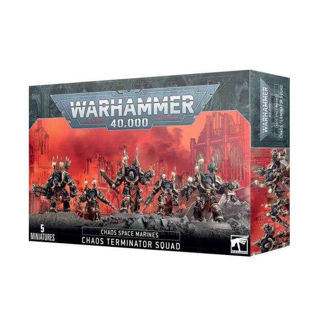 Games Workshop Warhammer 40K Chaos Terminator Squad, Pack of 1