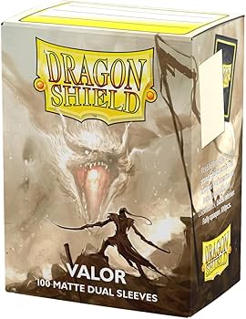 Dragon Shield: Dual Matte Valor Sleeves 100 Count