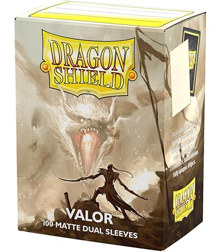 Dragon Shield: Dual Matte Valor Sleeves 100 Count