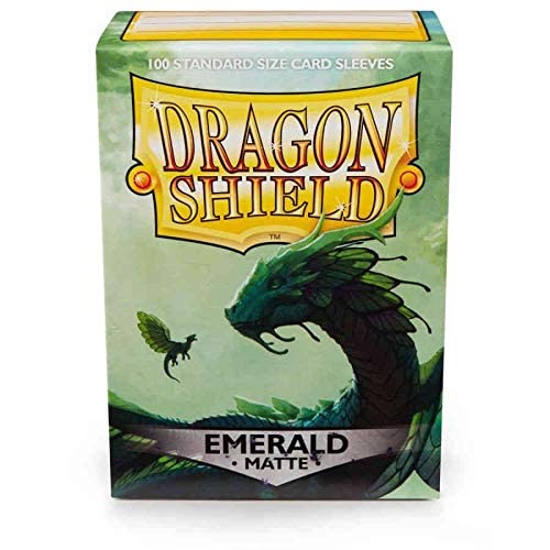 Dragon Shield: Matte Emerald - 100 Ct. Box