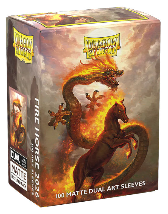 Dragon Shield: Matte Gold - 100 Card Sleeves