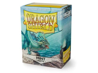 Dragon Shield: Matte Mint, 100 Sleeves
