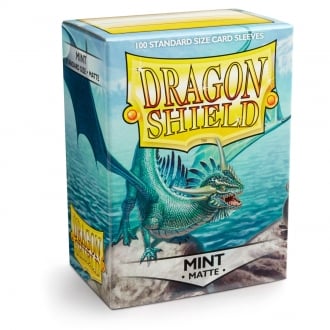 Dragon Shield: Matte Mint, 100 Sleeves