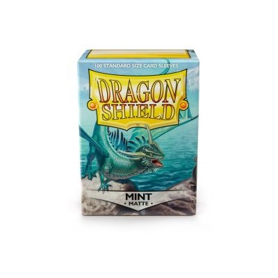 Dragon Shield: Matte Mint, 100 Sleeves