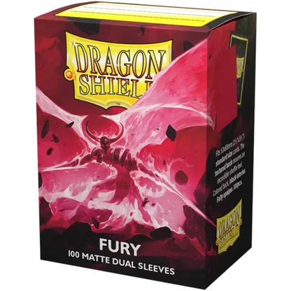 Dragon Shield: Matte Ruby - 100 Ct. Box
