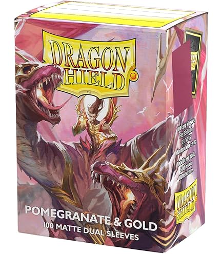 Dragon Shield: Matte Ruby - 100 Ct. Box