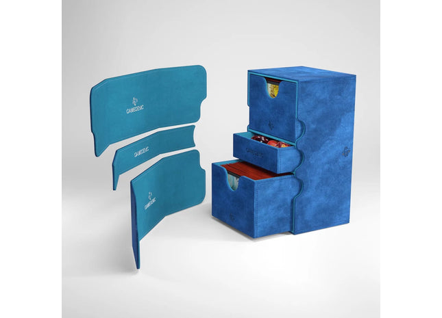 GameGenic: Stronghold 200+ XL Blue Convertiable Deck Case