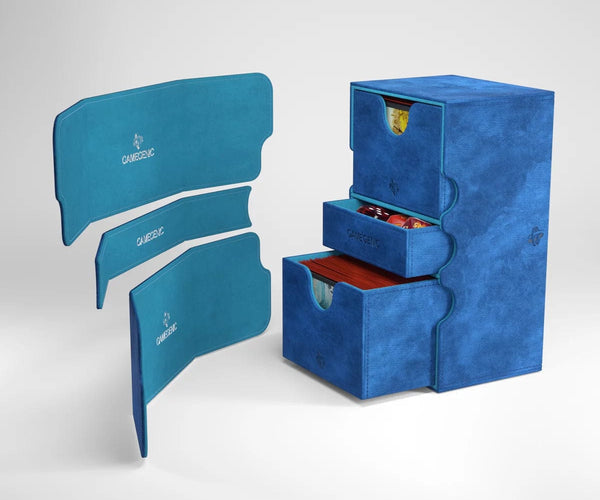 GameGenic: Stronghold 200+ XL Blue Convertiable Deck Case