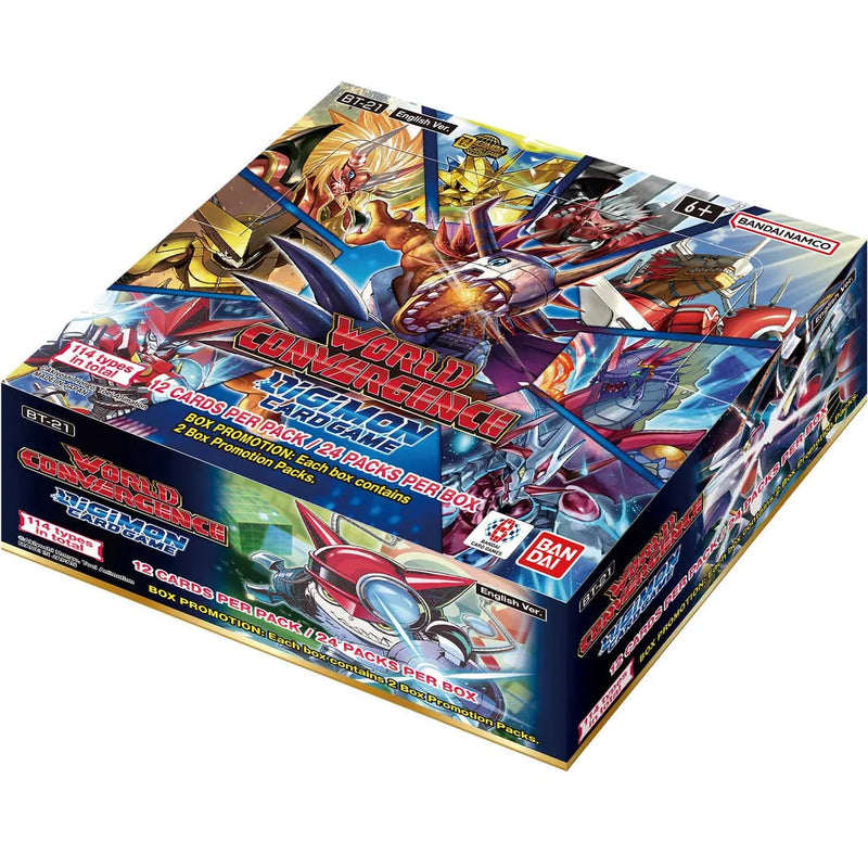 Bandai Digimon World: Convergence Booster Pack BT21, 24 Packs