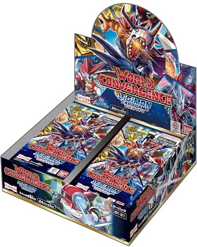 Bandai Digimon World: Convergence Booster Pack BT21, 24 Packs