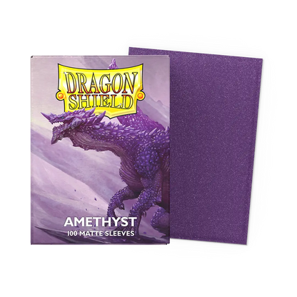 Dragon Shield: Amethyst (100) - Matte