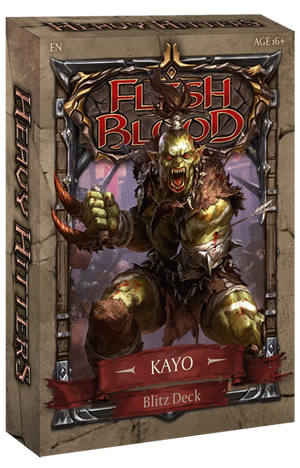Flesh And Blood: Heavy Hitters Blitz Deck (Kayo)