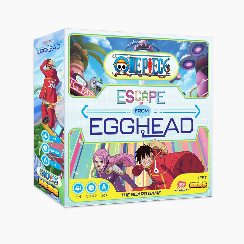 Kess: One Piece: Escape From Egghead Island Strategy Board Game