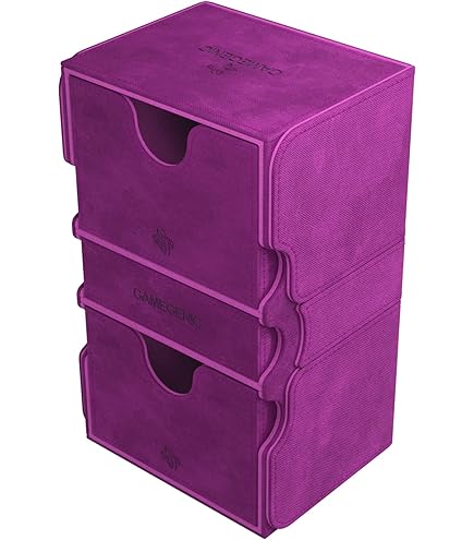 Gamegenic: Stronghold 200+ XL Convertible Card Storage Box Purple