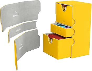Gamegenic: Stronghold 200+ XL Yellow Card Storage Box