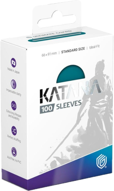 Ultimate Guard Katana Sleeves Standard Size (100) - Great Wave