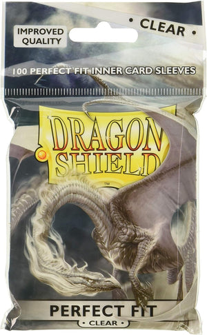 Dragon Shield Perfect Fit Sleeves Clear Standard (100 Piece)