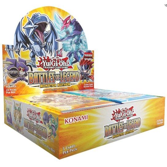 Konami Yu-Gi-Oh!: Battles of Legend Monster Mayhem Booster Pack