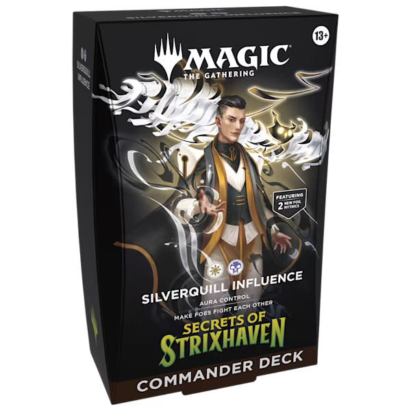 Magic: The Gathering Secrets of Strixhaven Commander Deck - Silverquill Influence