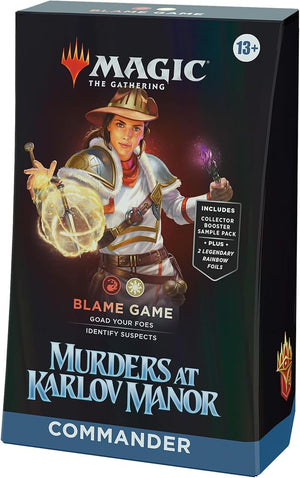 Magic: The Gathering Murders At Karlov Manor Commander Deck (Blame Game)