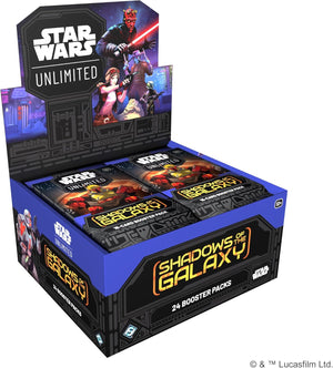 Star Wars: Unlimited - Shadows of The Galaxy Booster Box