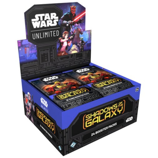 Star Wars: Unlimited Shadows of the Galaxy Booster Box, Pack of 24