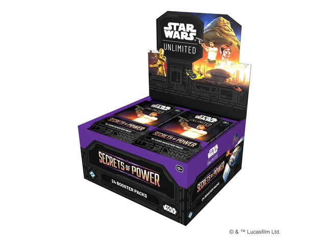 Star Wars: Unlimited Secrets of Power Booster Display Box