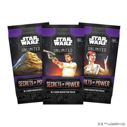 Star Wars: Unlimited Secrets of Power Booster Display Box