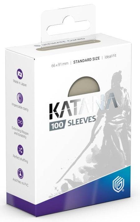 Ultimate Guard: Katana Sleeves: Pack of 100, Standard Size, Autumn Moon