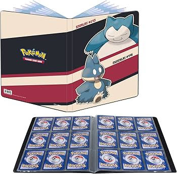 Ultra Pro: Snorlax and Munchlax 9-Pocket Portfolio Binder