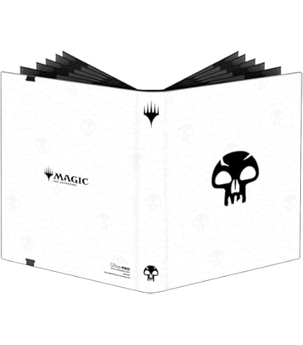 Ultra Pro: 12-Pocket Magic Gathering Mana 8 Swamp Binder