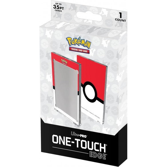Ultra Pro: 35pt One-Touch Edge Poké Ball Magnetic Card Holder